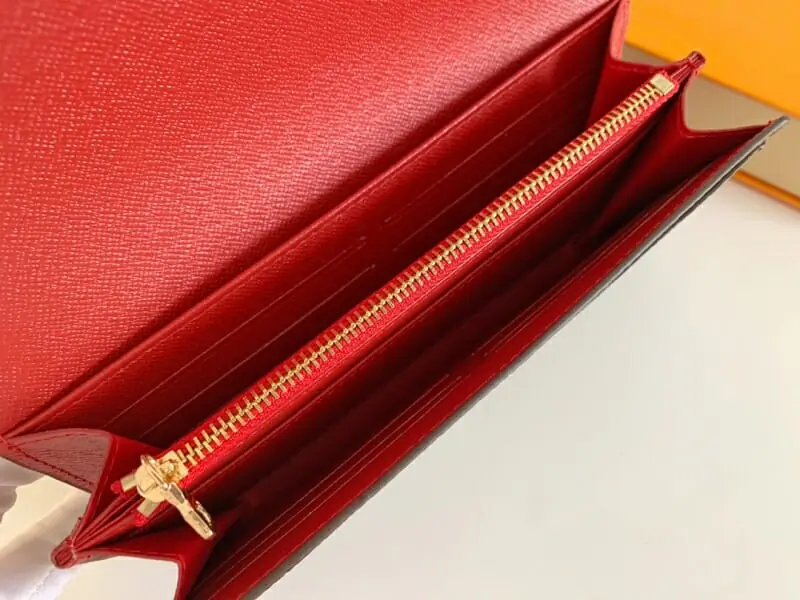 louis vuitton lv portefeuille s in red pour femme s_a5b5353